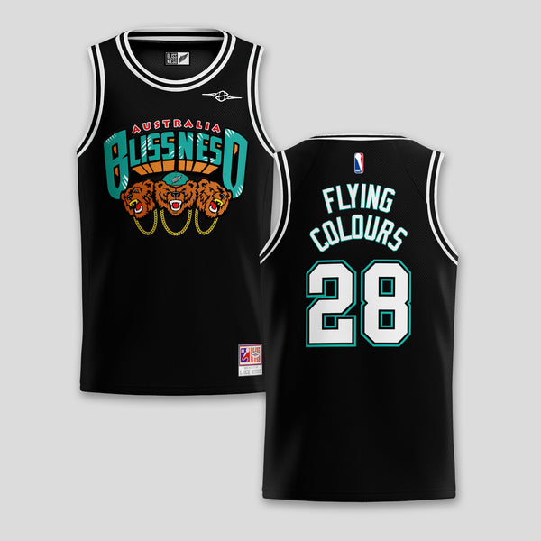 Flying Colours 15th Anniversary Limited Edition Black Basketball Jersey product image