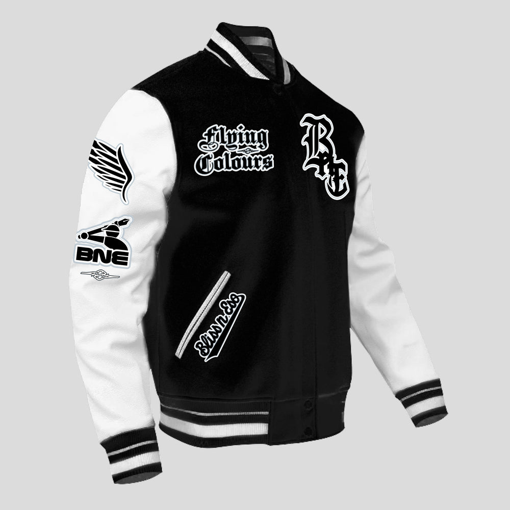 Flying Colours 15th Anniversary Limited Edition Black Varsity Jacket ...