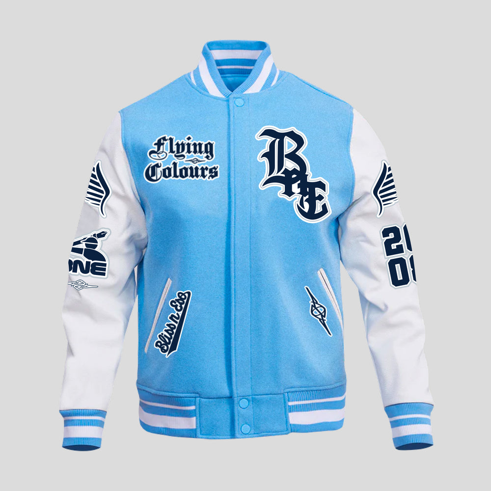 Limited Edition Blue FC Varsity Jacket – Bliss n Eso