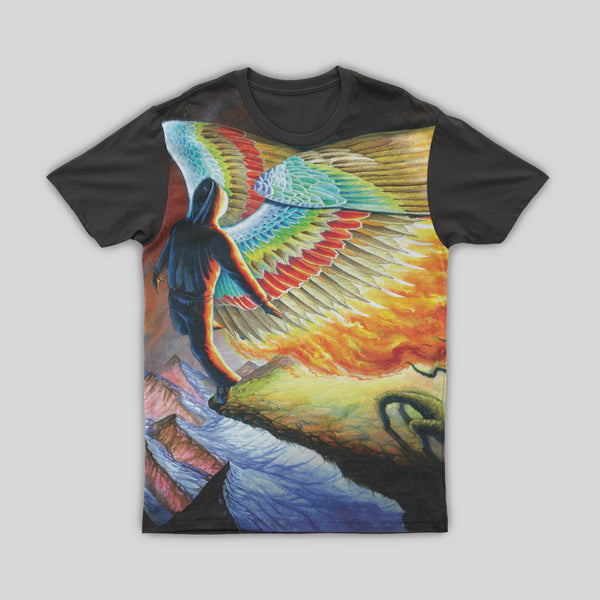 TOUR ALLOVER BLACK SHIRT product image