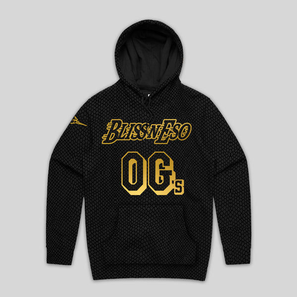 Bliss N Eso Snake Skin Black Hoodie product image